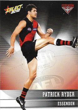 2012 Select AFL Champions #53 Patrick Ryder Front